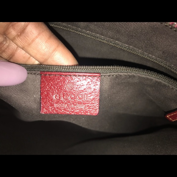 Authentic Gucci GG Canvas Leather Crossbody Bag - Picture 2 of 8